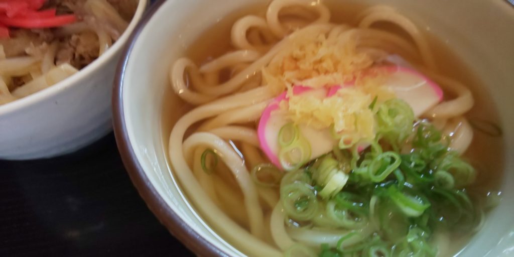 國安うどん かけうどん