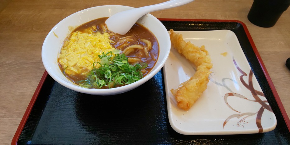 カレ玉うどん